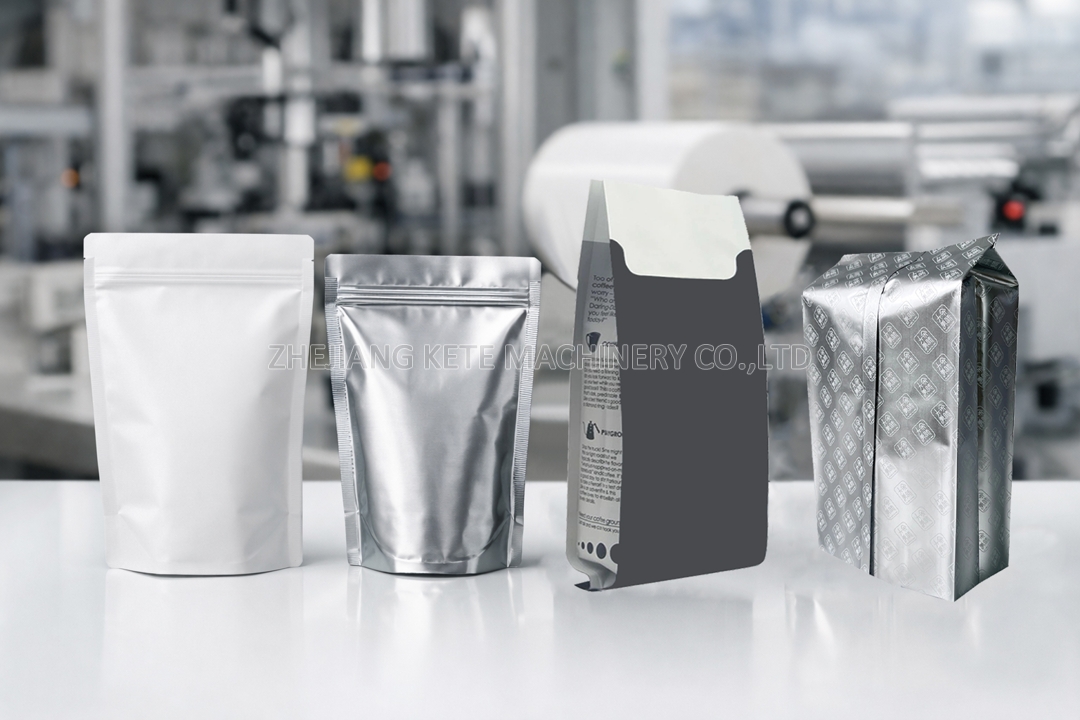 Flexible Packaging Pouch Manufacturing Stand Up Zipper Quad Center Seal Pouches1